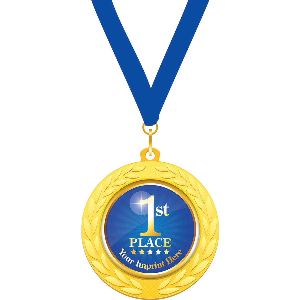 Custom Gold Medallion- 1st Place